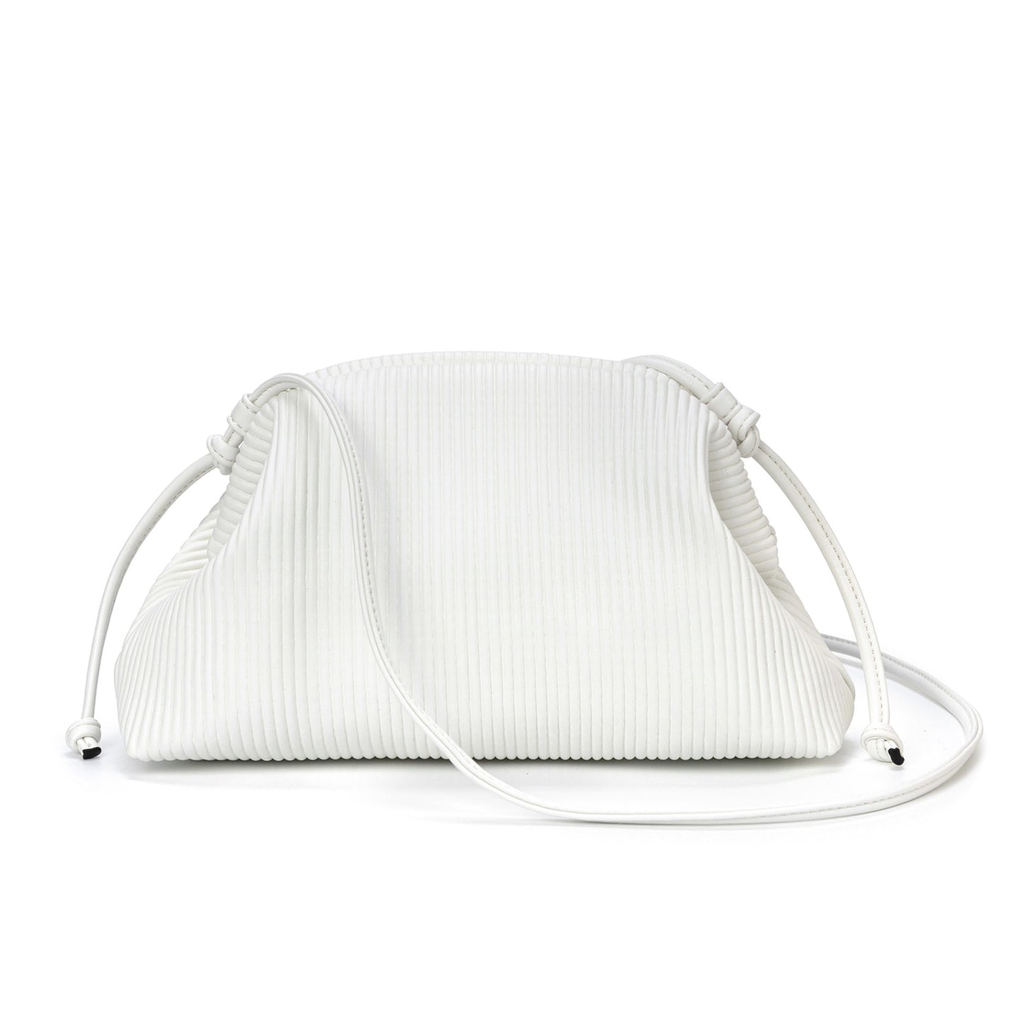 Clutch Crossbody Purse for Women Soft Cloud Bag Fashion Dumpling Shoulder Handbag Ruched Pouch Bag