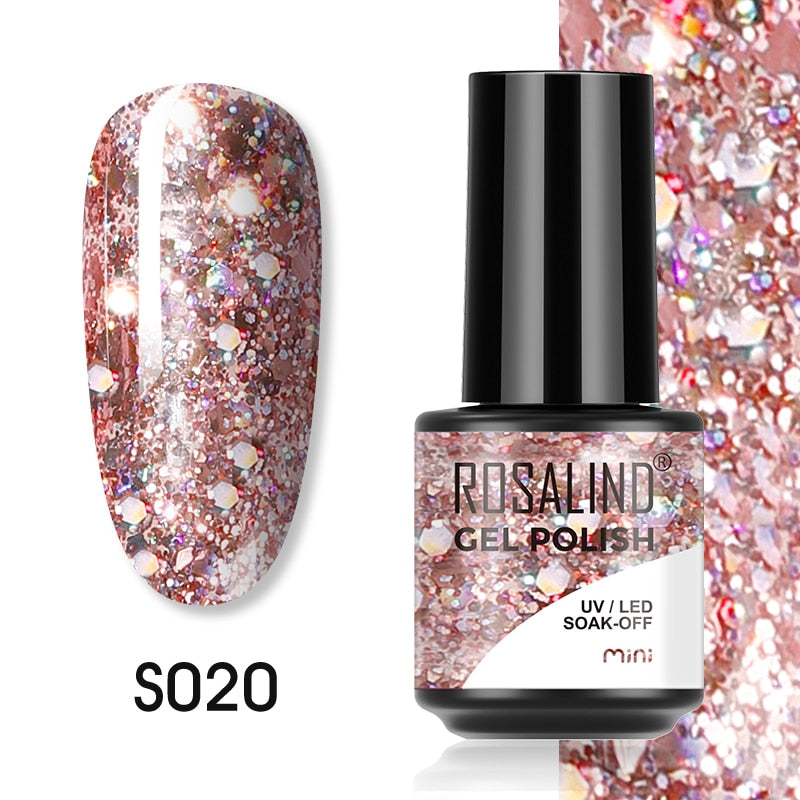 ROSALIND Gel Nail Polish Lamp All For Nails Art Manicure With Matt Base Top Coat Semi Permanant Gellak Nail Gel Polish Varnishes