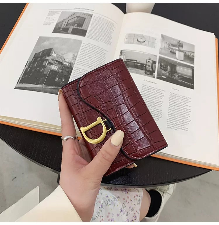 Wallets Fashion Brand Leather Purse Women Ladies Card Bag For Women Clutch Women Female Purse Money Clip Wallet Cardholder