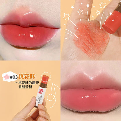 Fruity Lip Balm Moisturizing Nourishing Lip Gloss Natural Temperature Change Color Lipstick Cheap Makeup Cosmetics Lip Skin Care