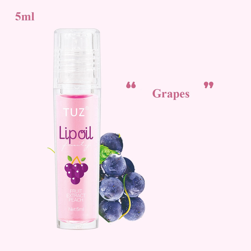 Fresh Fruit Roll-on Lip Balm Lip Makeup Primer Moisturizing Clear Transparent Lip Oil Long Lasting Hydrating Lip Gloss Cosmetics