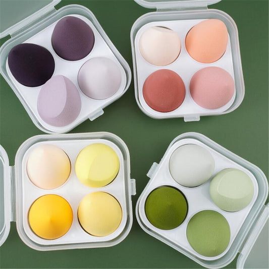 3/4pcs Makeup Blender Beauty Sponge Cosmetic Puff Foundation Powder Puff Makeup Sponges Women Make Up Accessories Beauty Tools