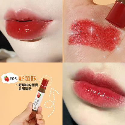 Fruity Lip Balm Moisturizing Nourishing Lip Gloss Natural Temperature Change Color Lipstick Cheap Makeup Cosmetics Lip Skin Care