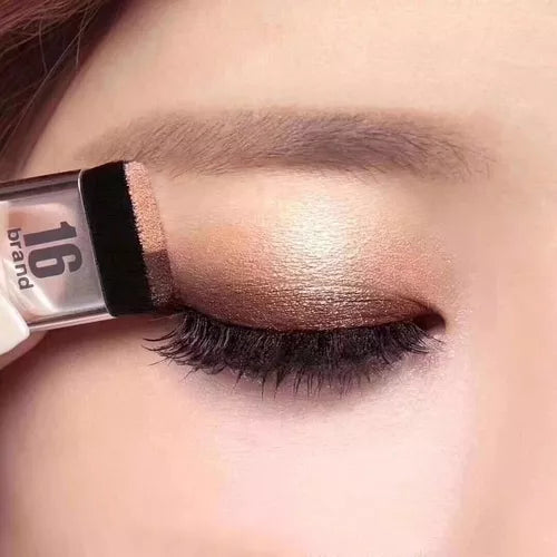 NEW IN Makeup 3 Seconds Eyeshadow Makeup Double Layer Coloured Gradation Cosmetic Brush Eye shadow