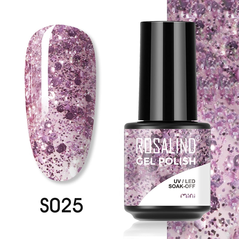 ROSALIND Gel Nail Polish Lamp All For Nails Art Manicure With Matt Base Top Coat Semi Permanant Gellak Nail Gel Polish Varnishes