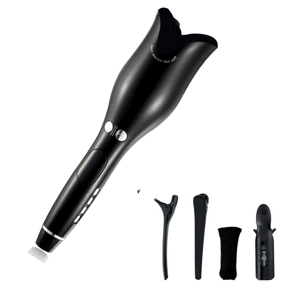 Automatic Hair Curler Rotating Ceramic Curling Iron Tongs Corrugation Curling Wand Hair Waver Styler Tools Auto Hair Crimper