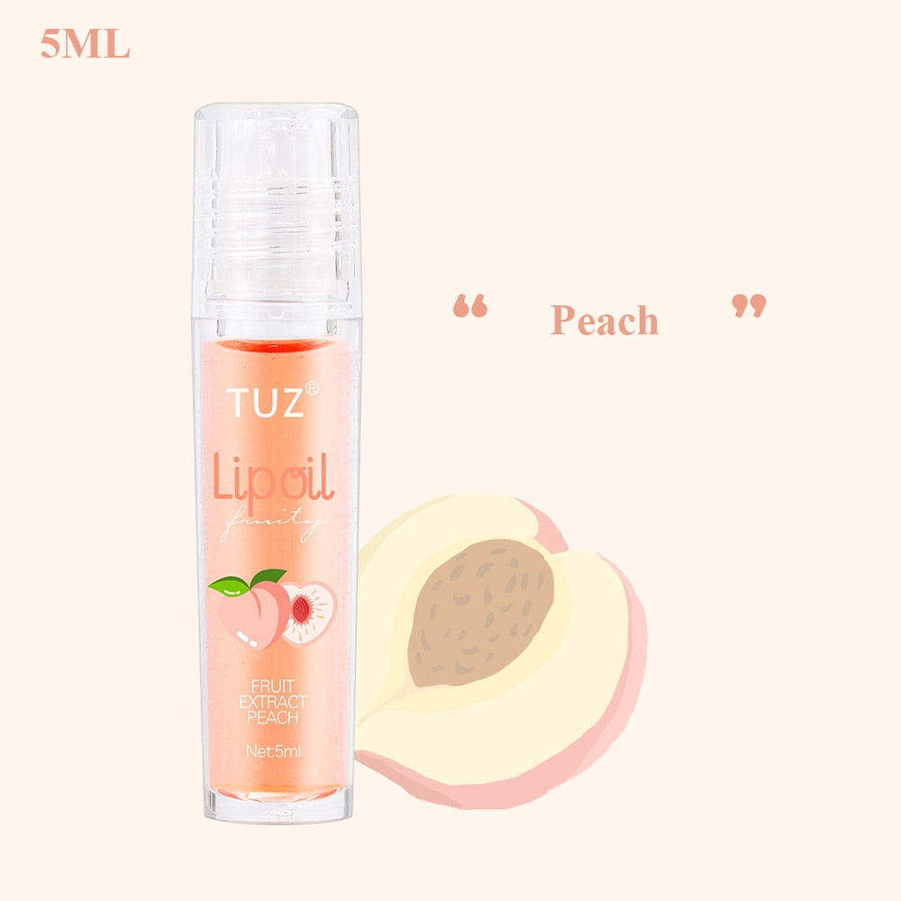 Fresh Fruit Roll-on Lip Balm Lip Makeup Primer Moisturizing Clear Transparent Lip Oil Long Lasting Hydrating Lip Gloss Cosmetics