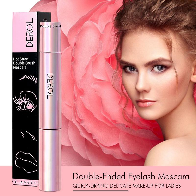 Women Eye Double-Ended Eyelash Mascara Lightweight Cream Perfect Gift Eyelash Styling Primer Waterproof Thick Curling Mascara