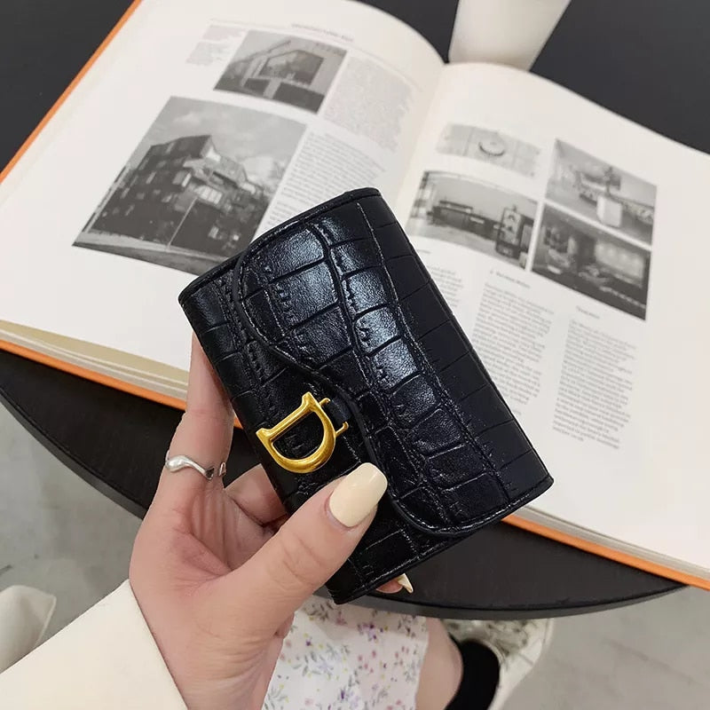 Wallets Fashion Brand Leather Purse Women Ladies Card Bag For Women Clutch Women Female Purse Money Clip Wallet Cardholder