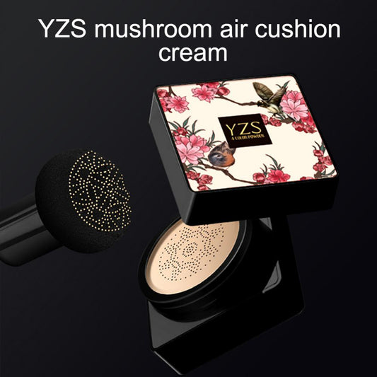 BB Air Cushion Foundation Mushroom Head CC Cream Concealer Whitening Makeup Cosmetic Waterproof Brighten Face Base Tone Makeup