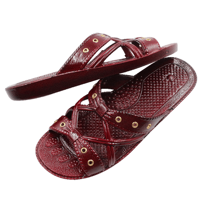 mom slipper Plastic soft sole Shoes for the elderly non-slip outdoor Flat bottom Middle aged and elderly Women's Shoes grandma Wear out Sandals Sandals