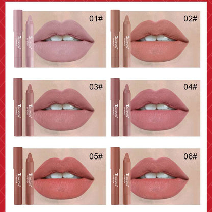 12 colors Makeup Matte Lipstick Waterproof Long Lasting Lip Stick Sexy Red Pink Velvet Nude Lipsticks Woman Cosmetics