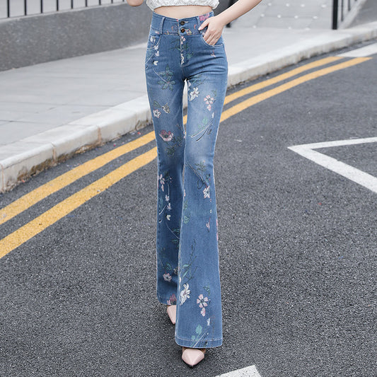 Women's Hand-worn Temperament High-waist Trousers